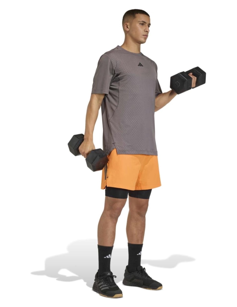 Playera deportiva para entrenamiento Adidas de hombre