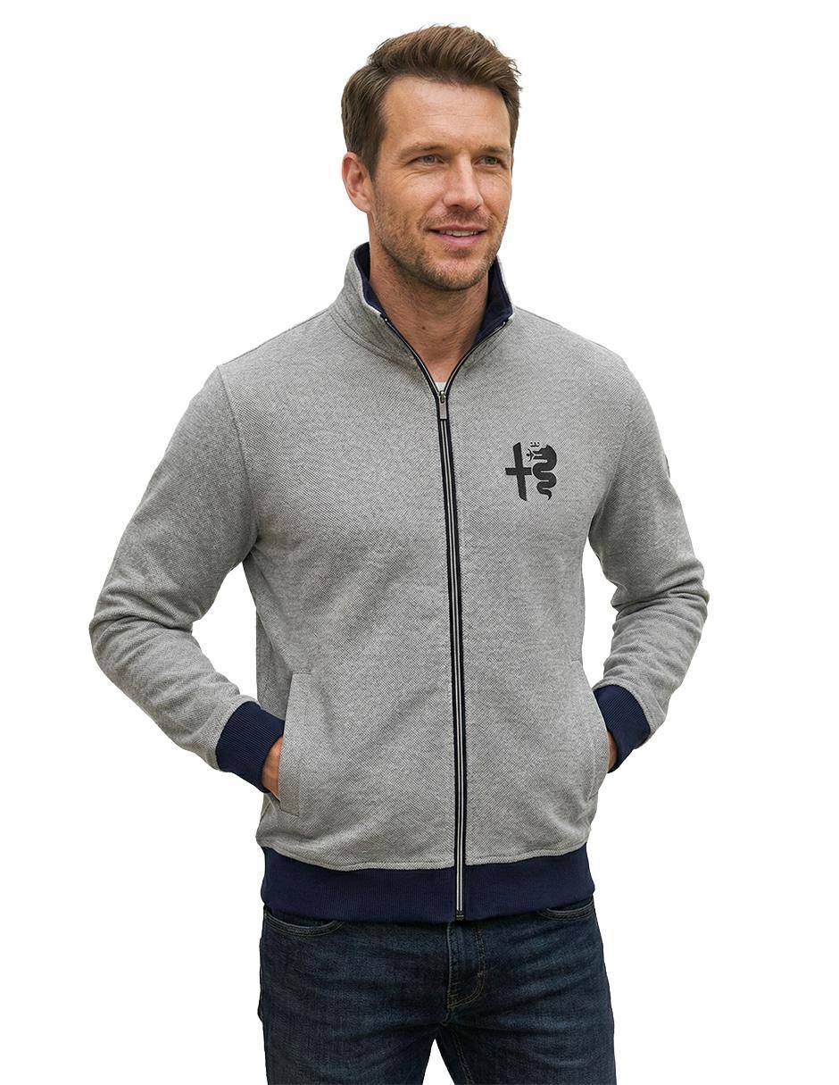 Sudadera Alfa Romeo con cierre para hombre