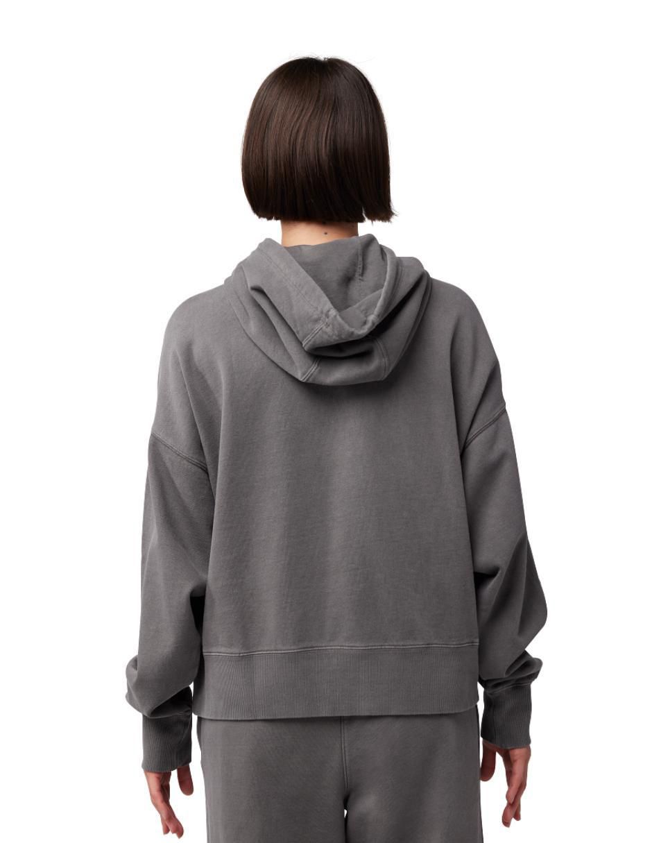 Sudadera Pullover Oversize con capucha y bolsa para mujer 2