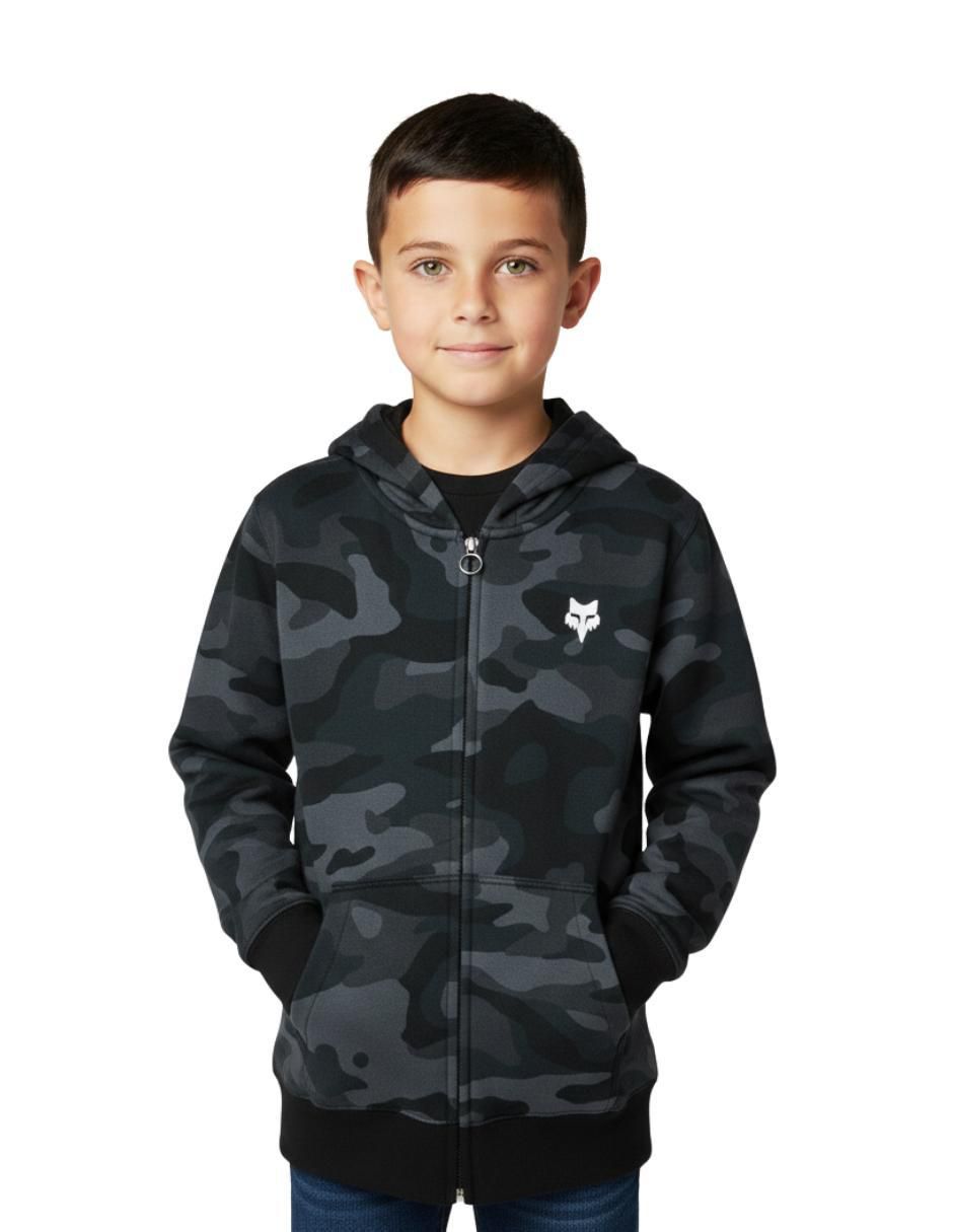 Sudadera casual Zippered Pack bolsa con cierre para niño