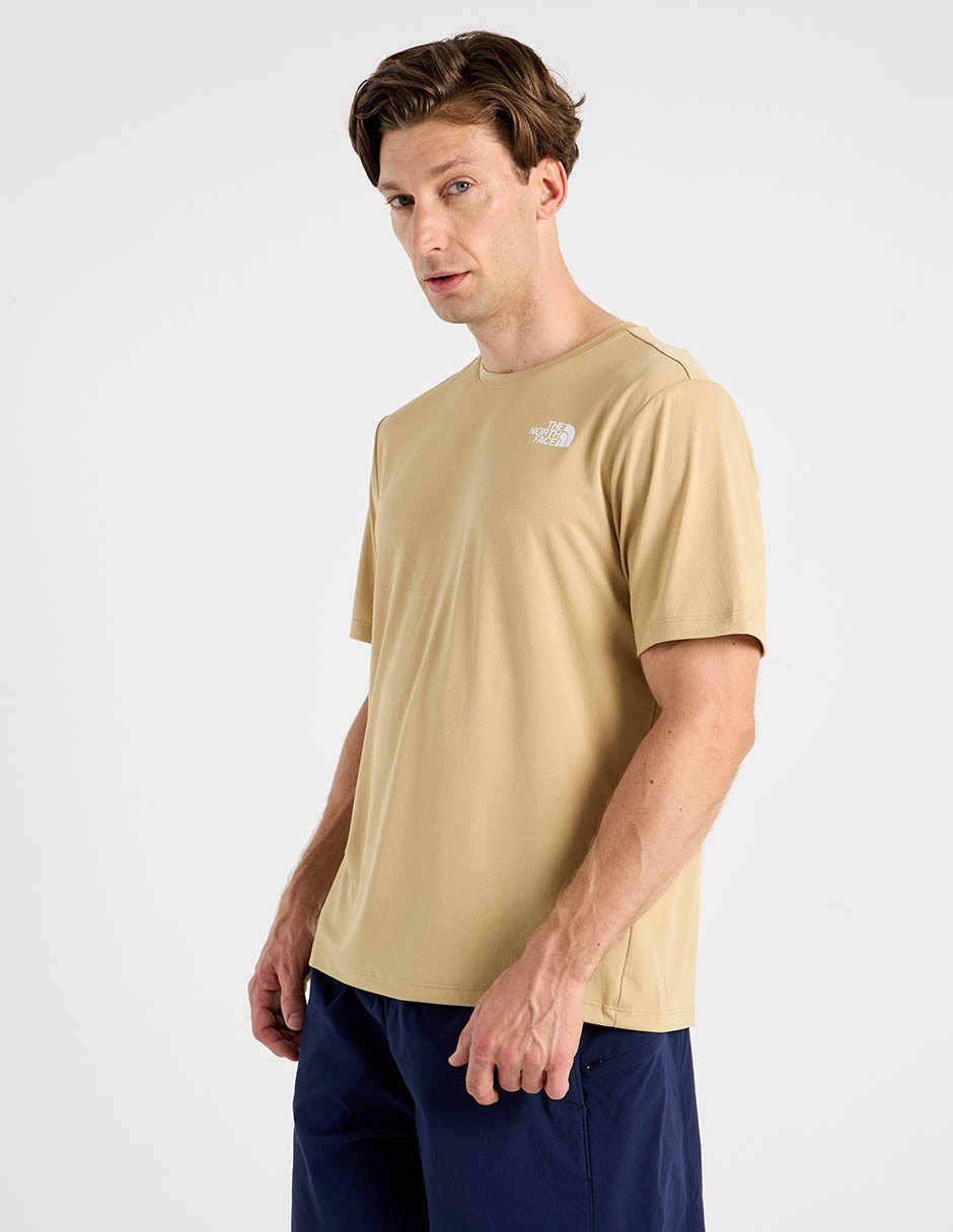 Playera deportiva para correr the north face m 24/7 s/s tee reg de hombre