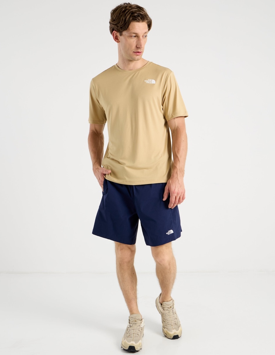 Playera deportiva para correr the north face m 24/7 s/s tee reg de hombre