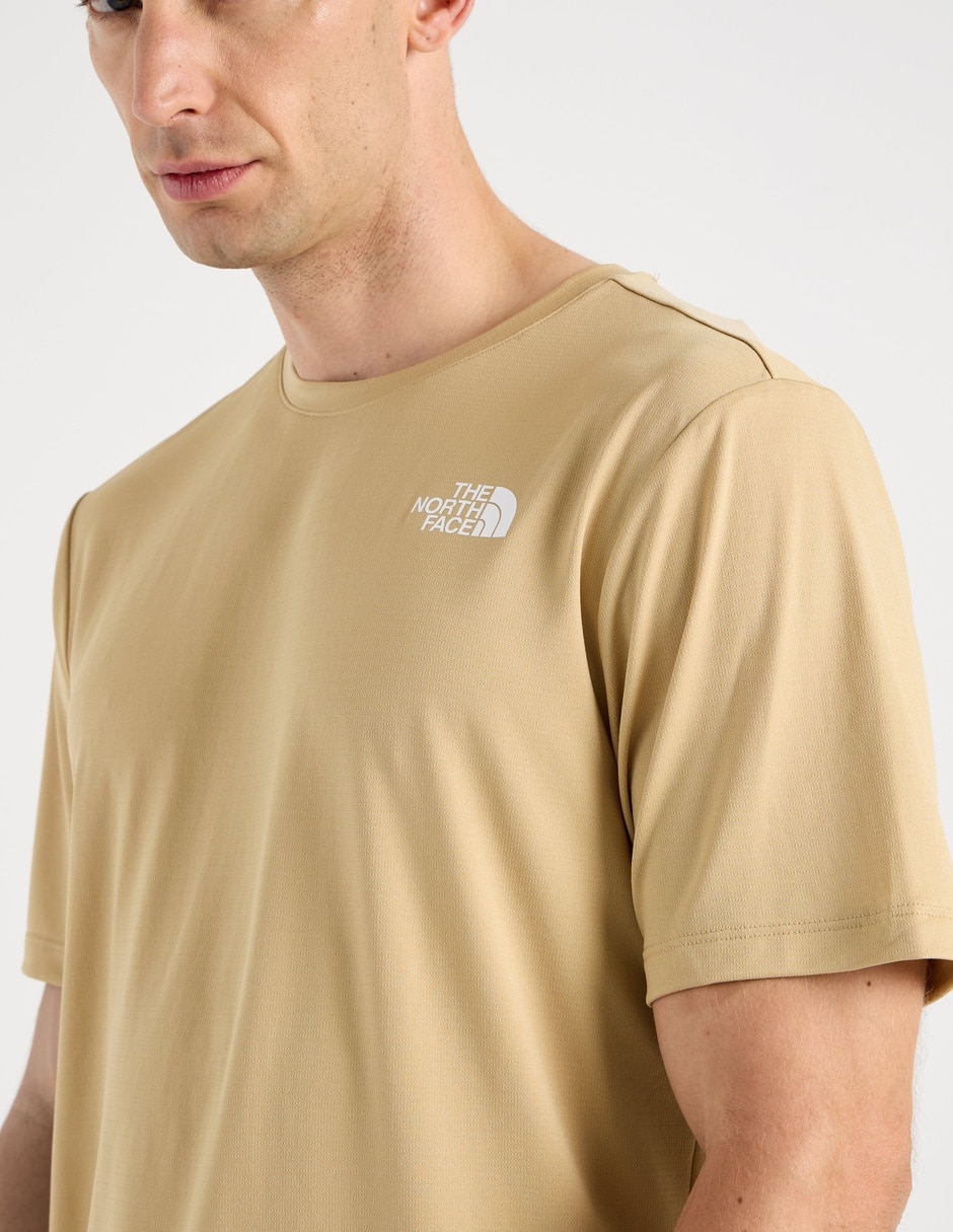 Playera deportiva para correr the north face m 24/7 s/s tee reg de hombre