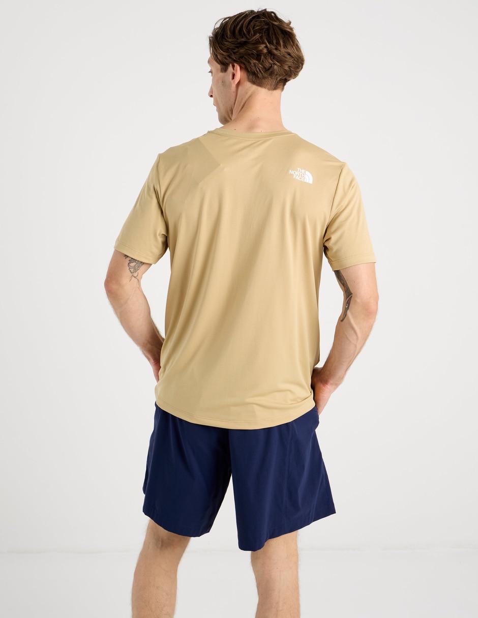 Playera deportiva para correr the north face m 24/7 s/s tee reg de hombre