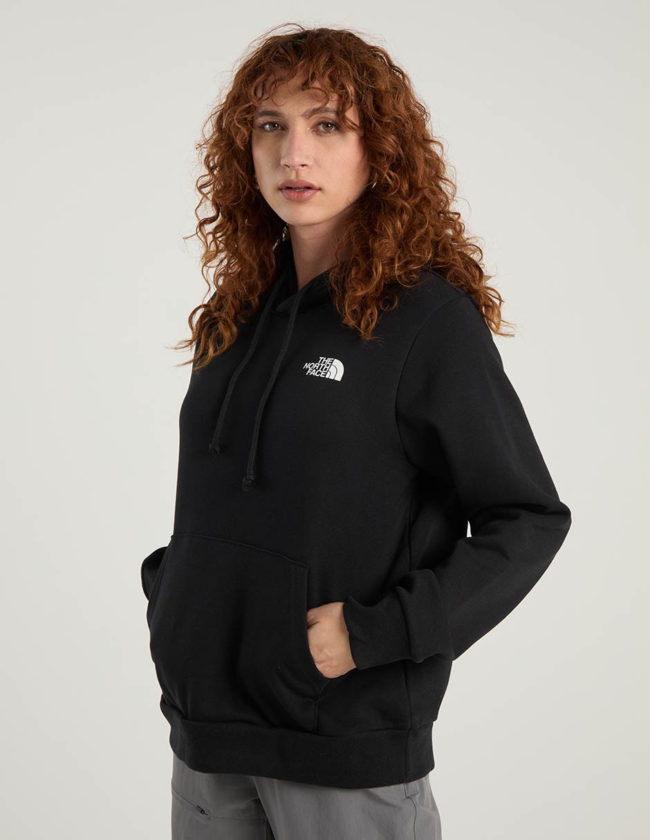 Sudadera Pebble Path con capucha y bolsa para mujer