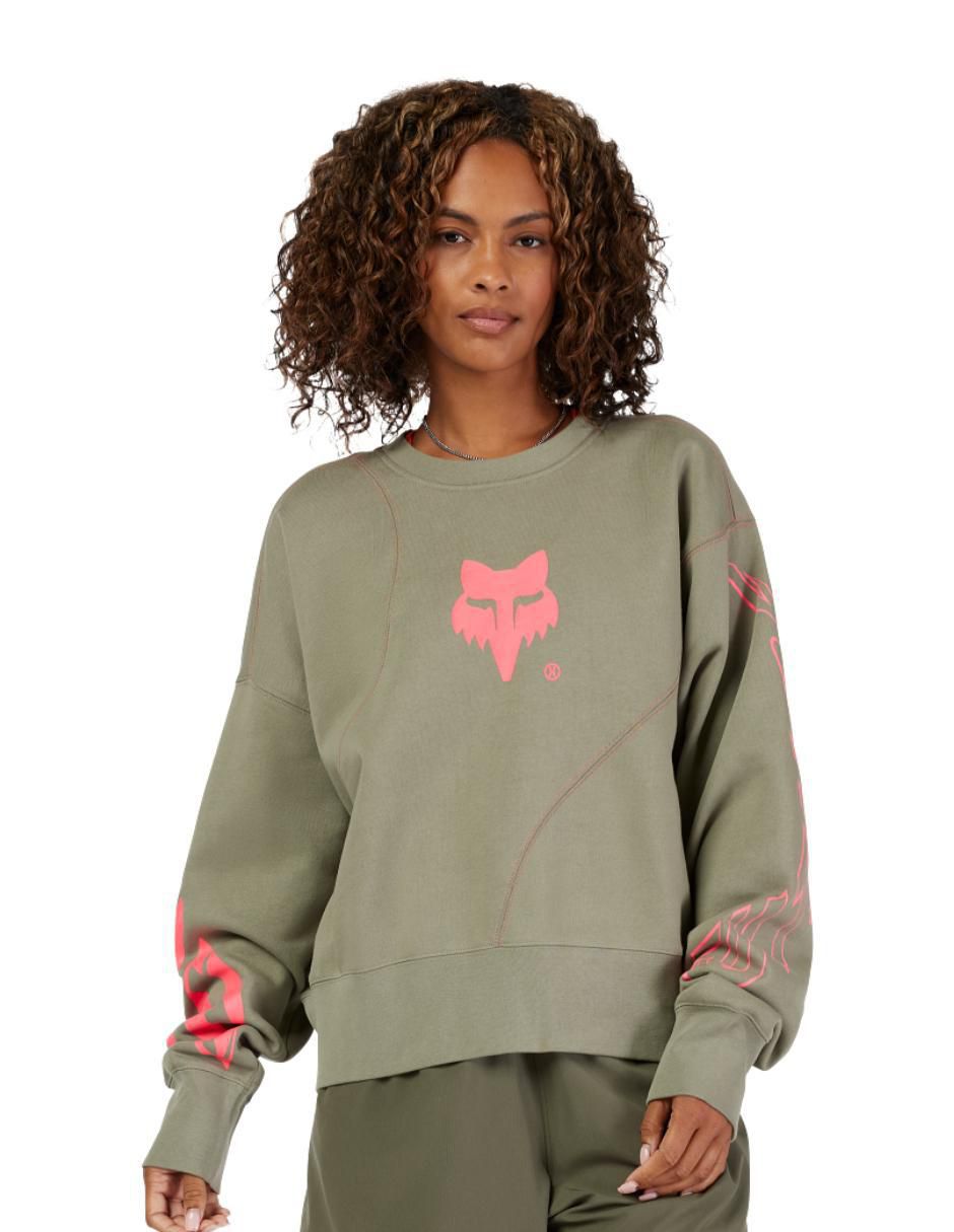 Sudadera Crew Oversized Elevated para mujer
