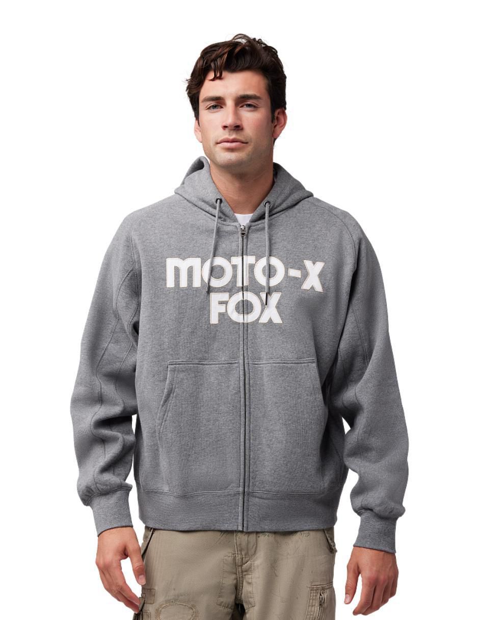 Sudadera Moto-X Oversized Zip con cierre para hombre 1