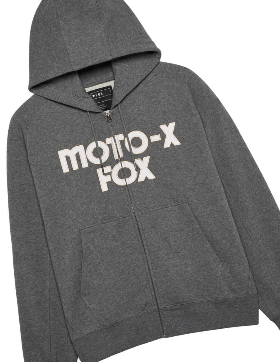 Sudadera Moto-X Oversized Zip con cierre para hombre 2