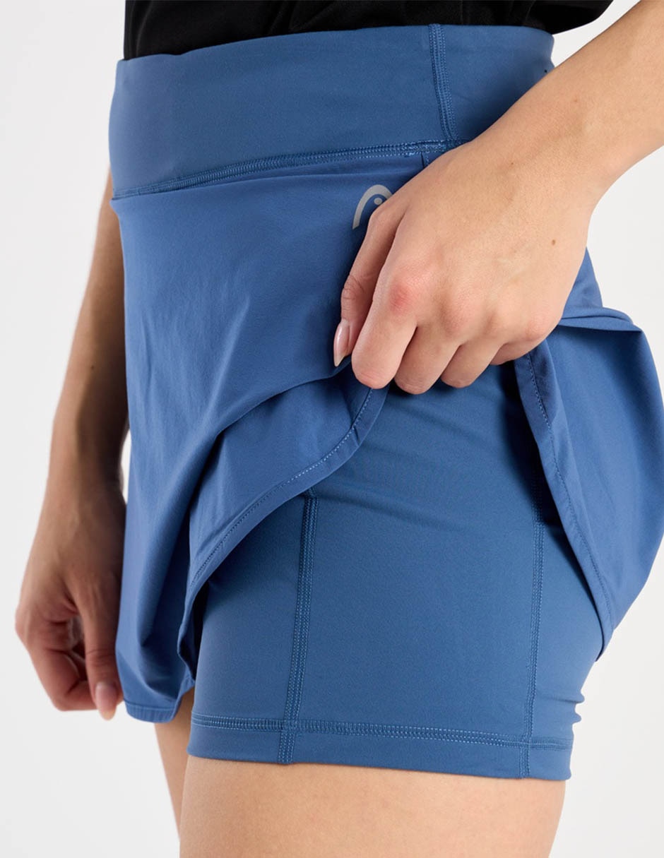 Falda short deportiva head para pádel
