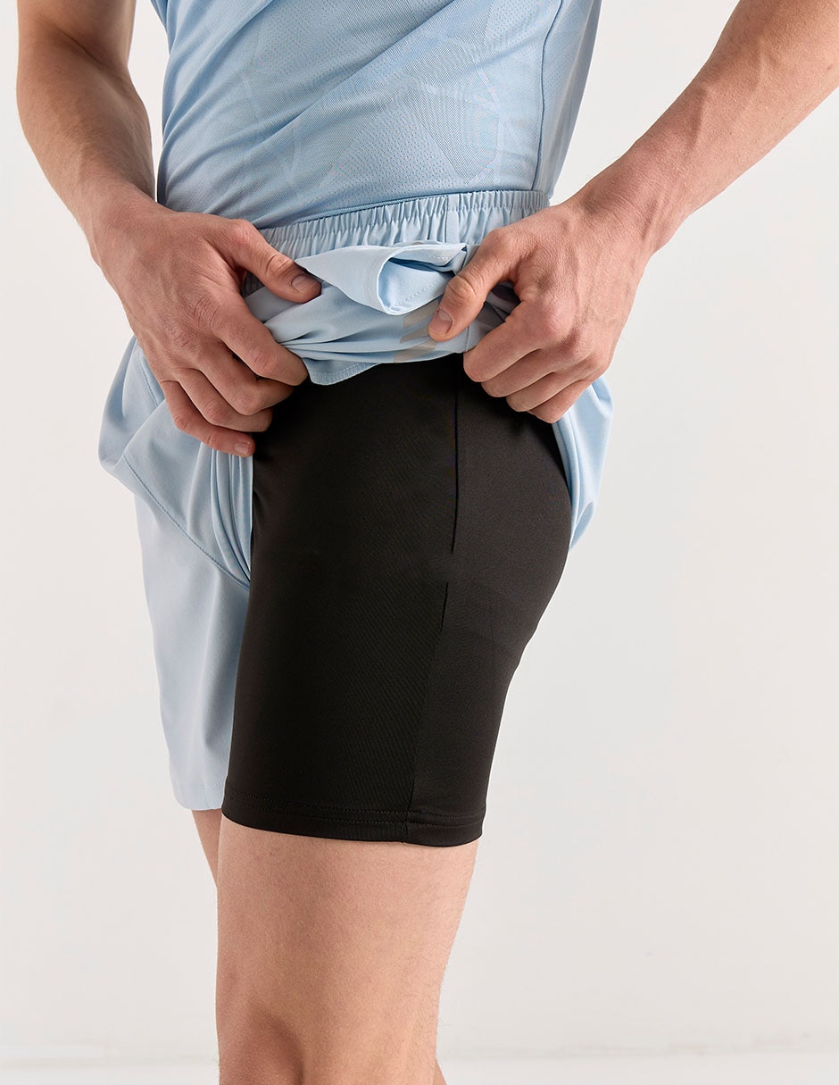 Short con malla para raqueta hombre 5