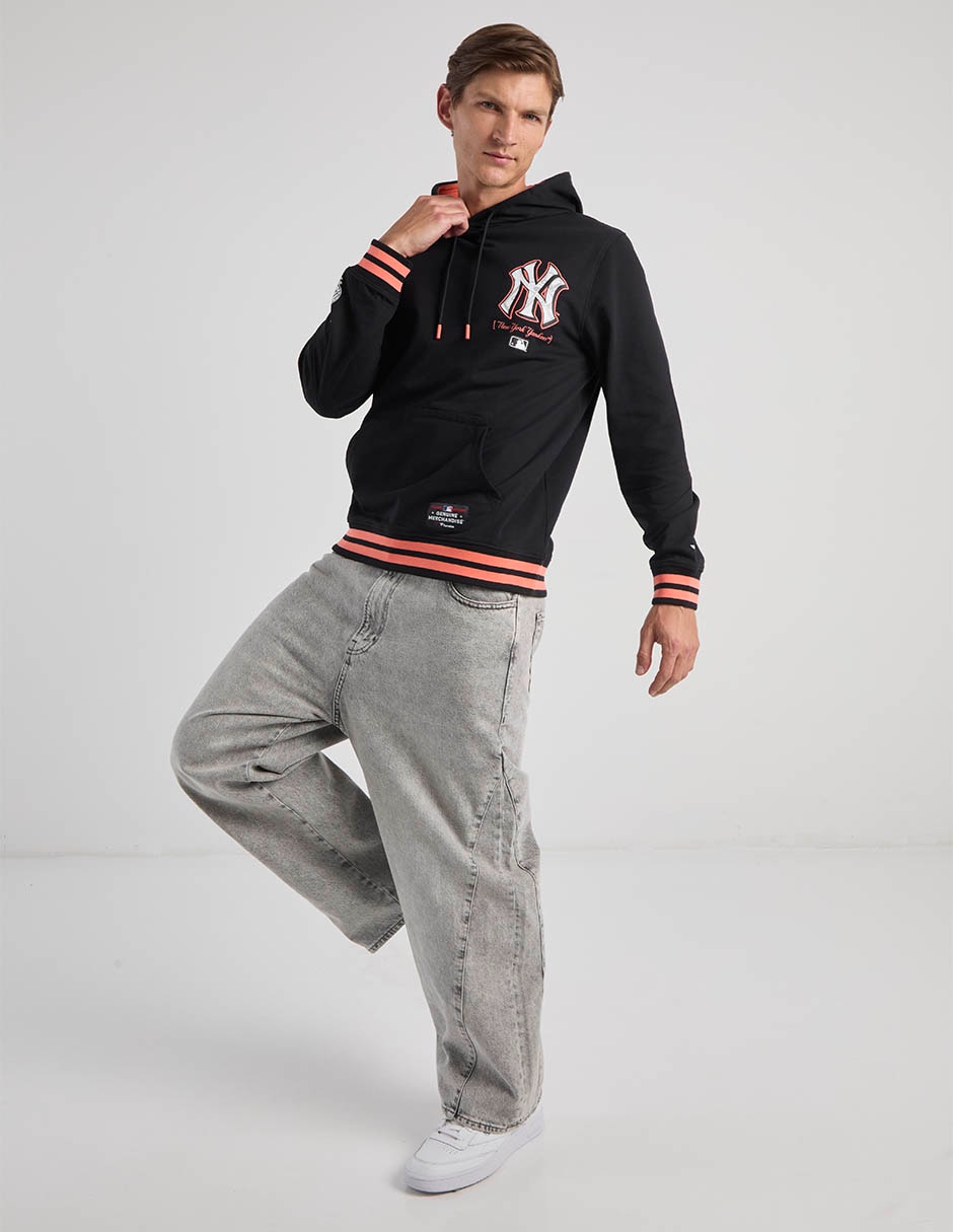 Sudadera Mlb New York Yankees con capucha y bolsa para hombre