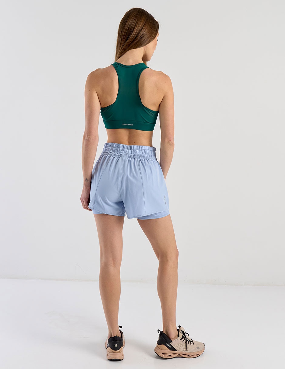 Short con bolsillos Head para pádel de mujer