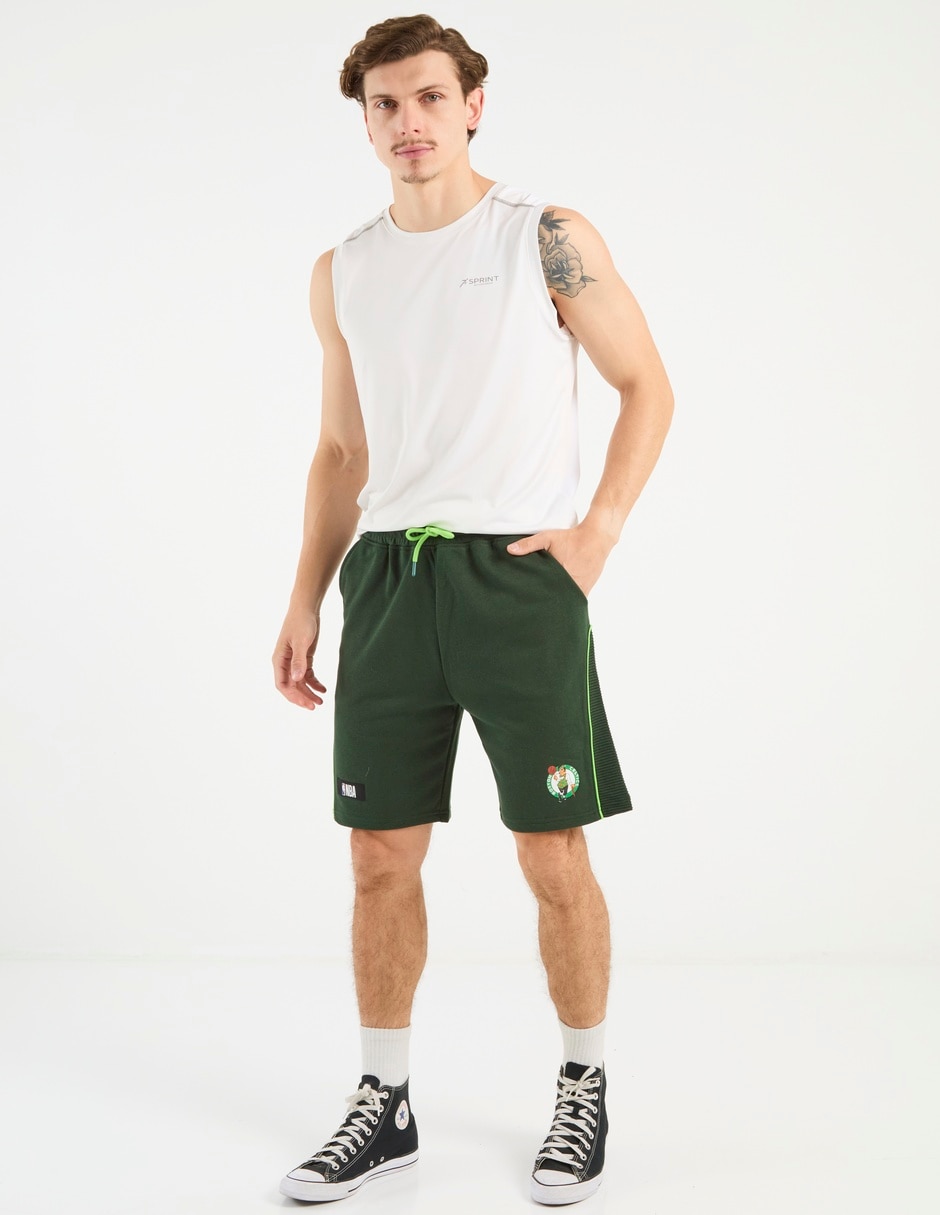 Short con bolsillos Nba Boston Celtics para básquetbol hombre