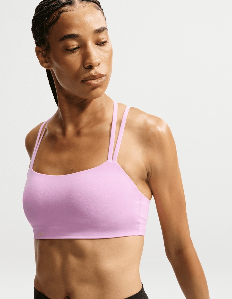 Top deportivo W Nk Df Zenvy Strappy Bra para entrenamiento mujer Top deportivo W Nk Df Zenvy Strappy Bra para entrenamiento mujer