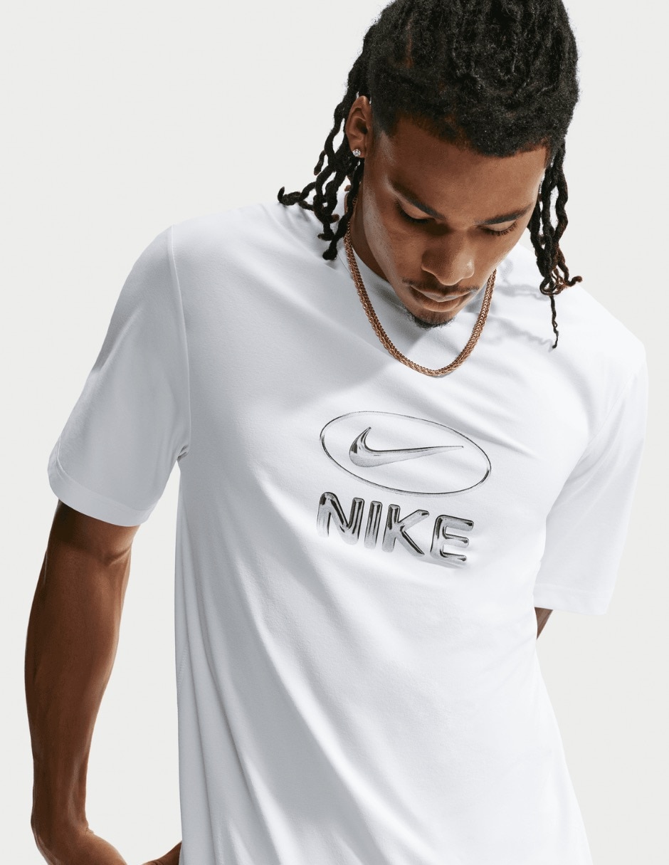 Playera deportiva para fútbol M Nk Df Uv Hyverse Top Fld Gfx de hombre 5