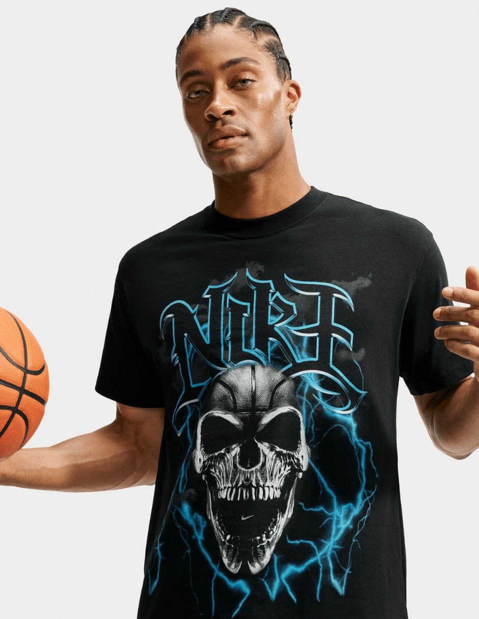 Playera deportiva para básquetbol nike para hombre