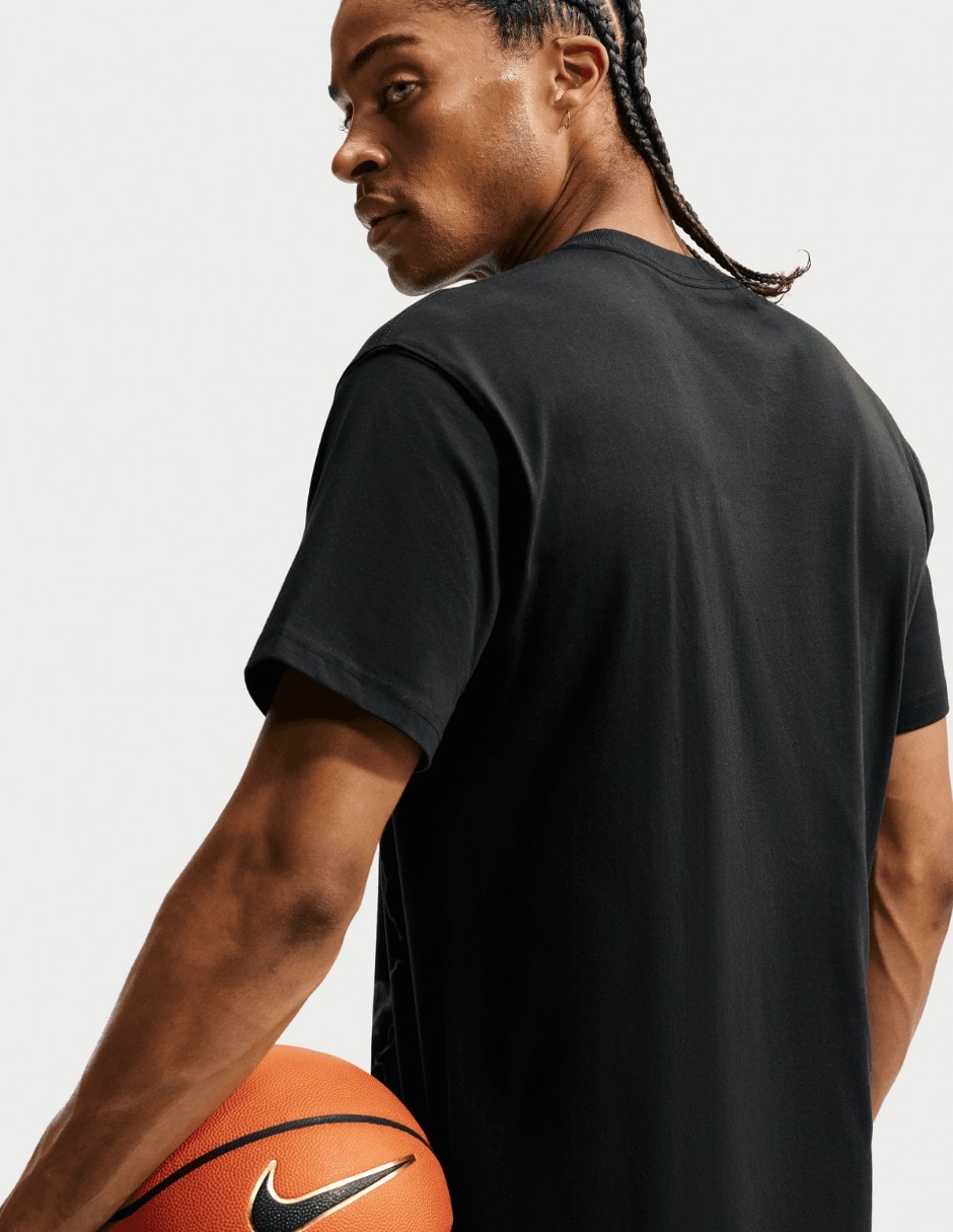 Playera deportiva para básquetbol nike para hombre