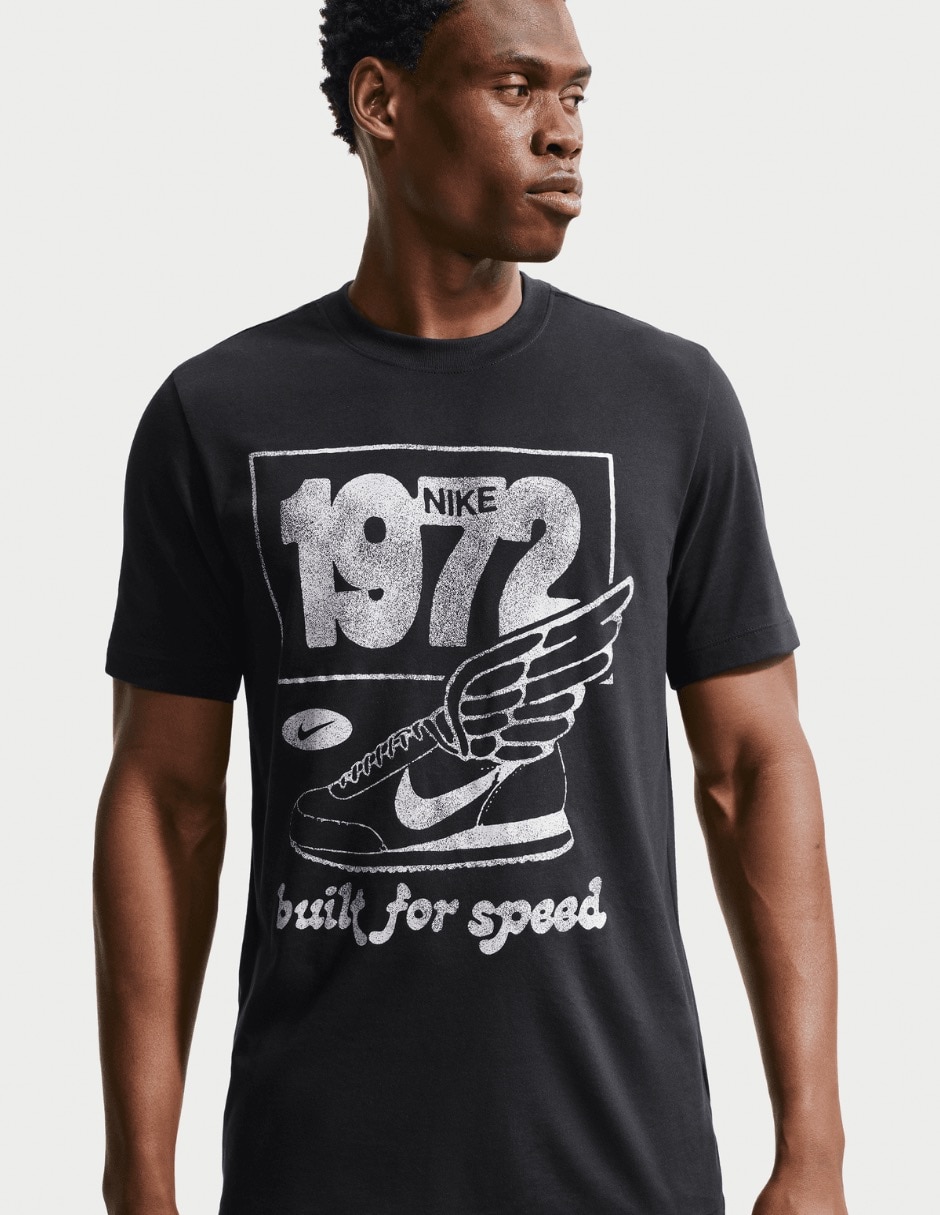 Playera deportiva para correr nike para hombre
