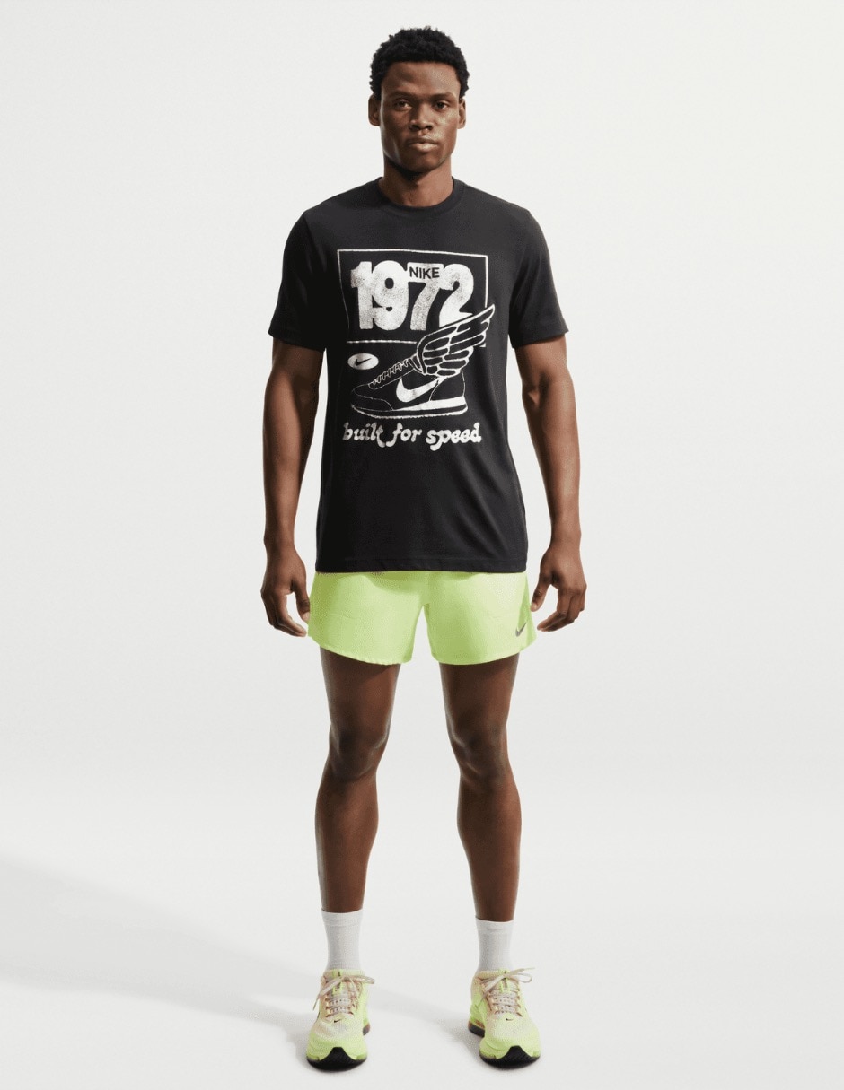 Playera deportiva para correr nike para hombre