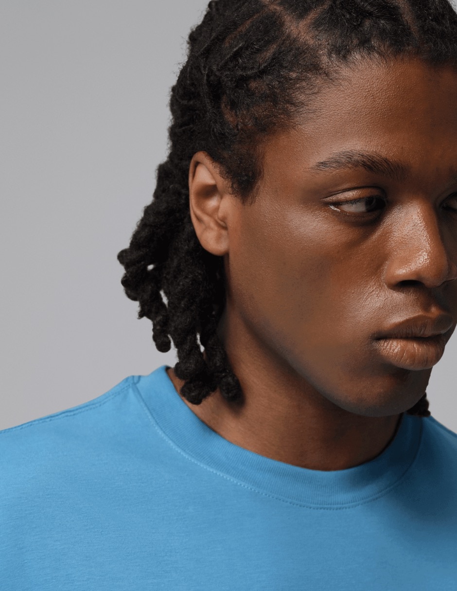 Playera deportiva para básquetbol Crew 3 de hombre 3