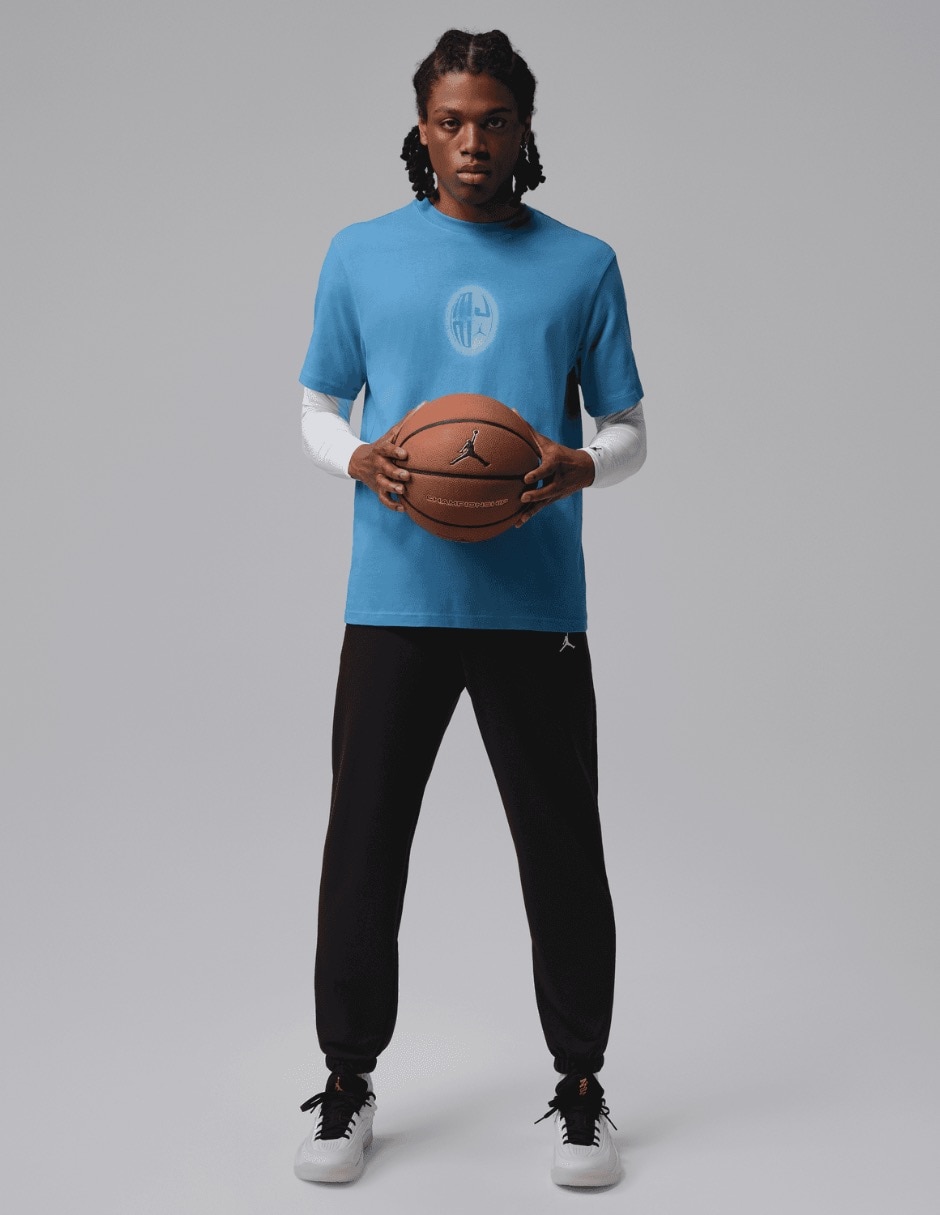 Playera deportiva para básquetbol Crew 3 de hombre 6