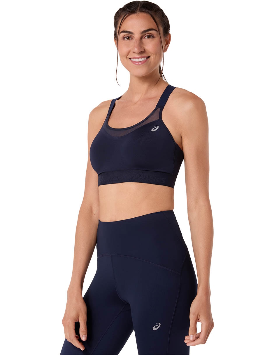 Top deportivo Asics Road Combination para correr mujer