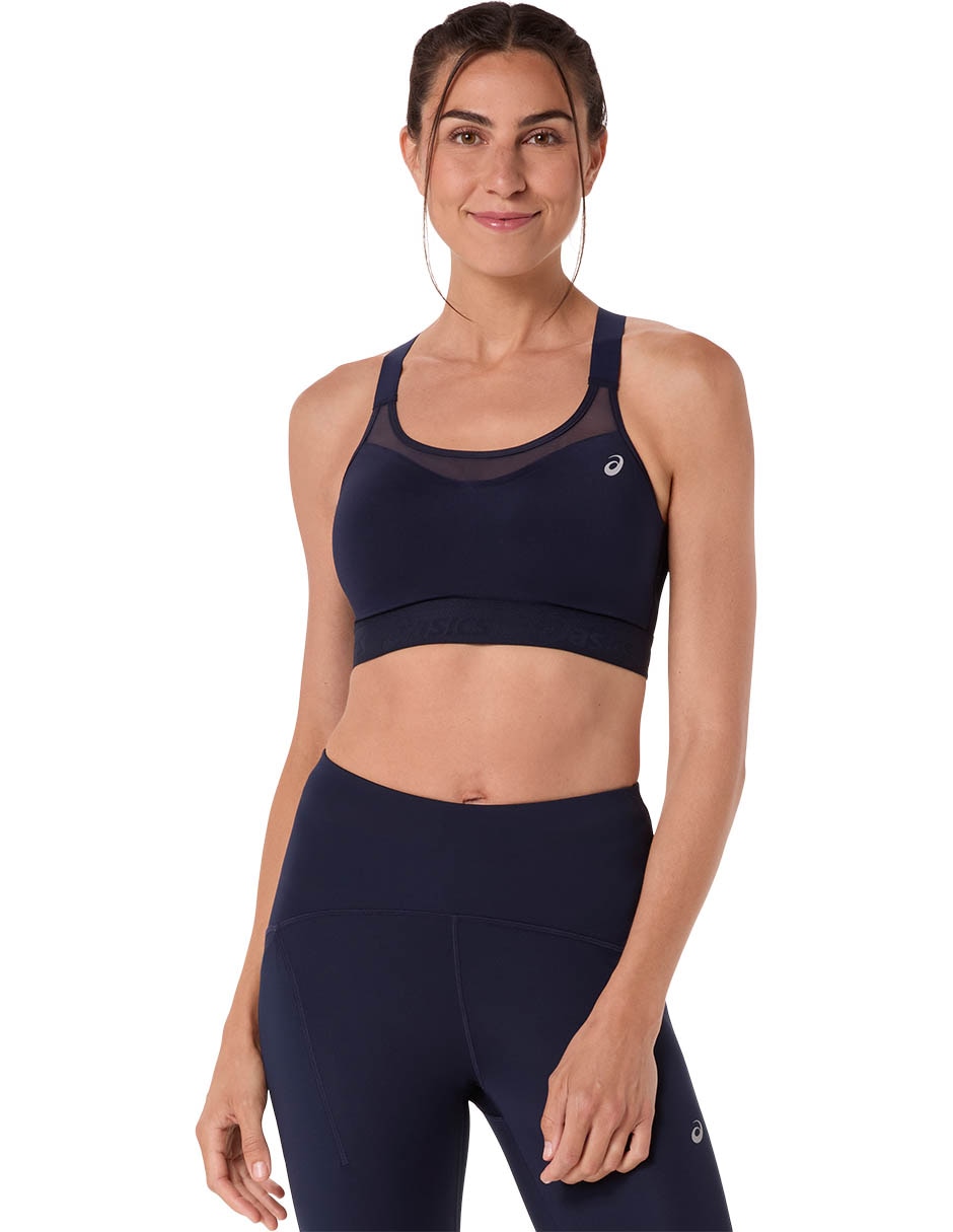 Top deportivo Asics Road Combination para correr mujer