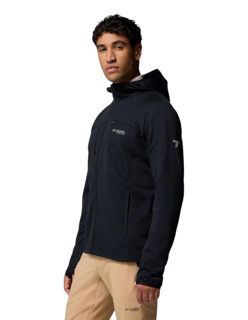 Chamarra para senderismo impermeable de hombre