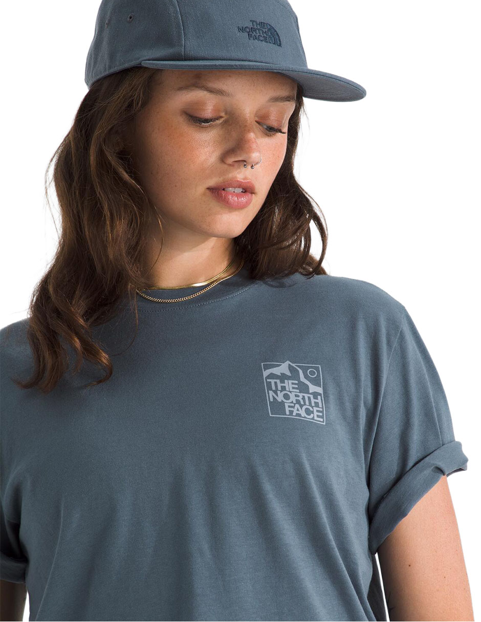 Playera W Moonlight Relaxed manga corta para mujer 3