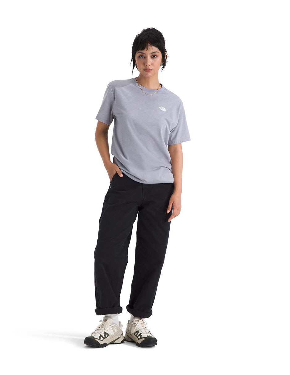 Playera deportiva W S/S Tri Blend Tee de mujer 7