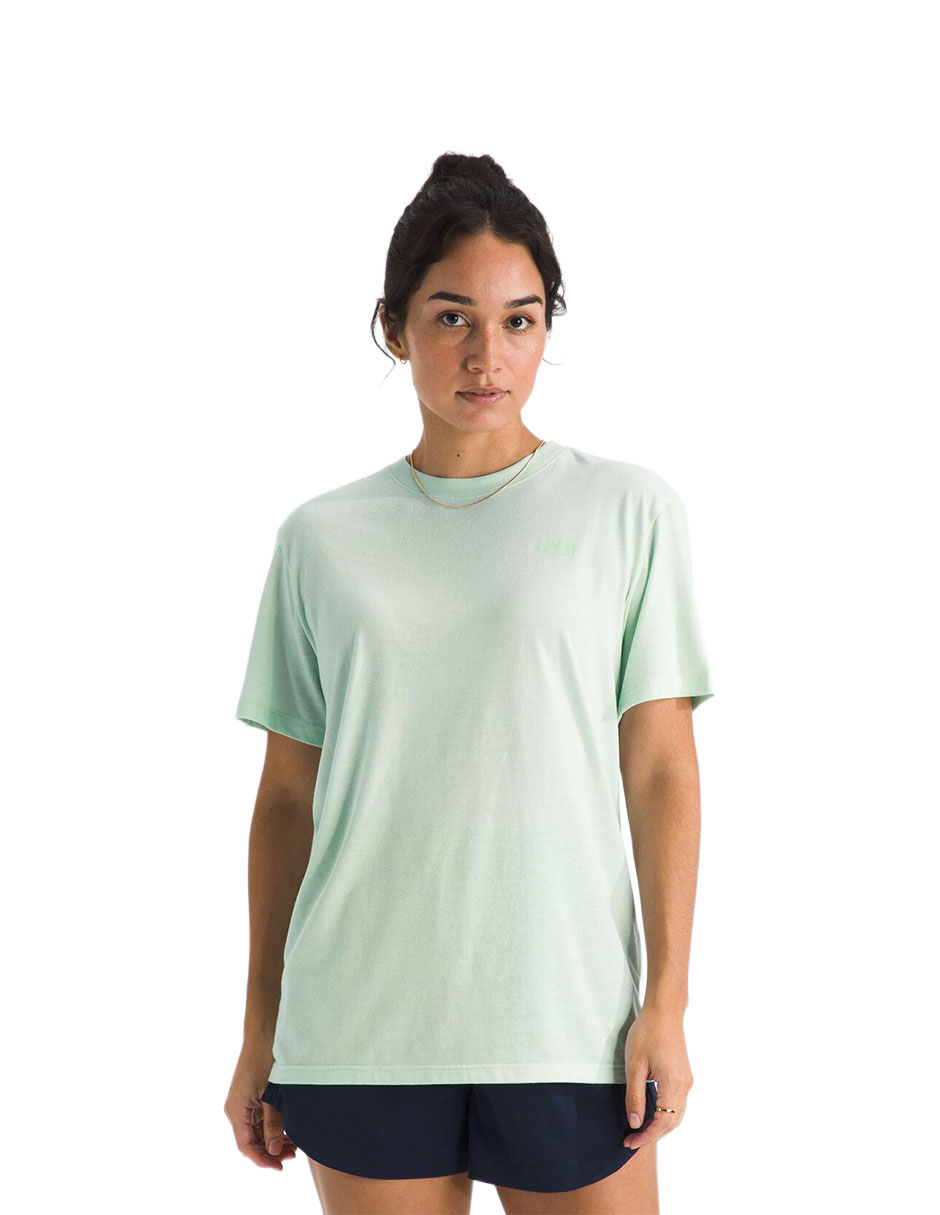 Playera deportiva W S/S Tri Blend Tee de mujer Playera deportiva W S/S Tri Blend Tee de mujer