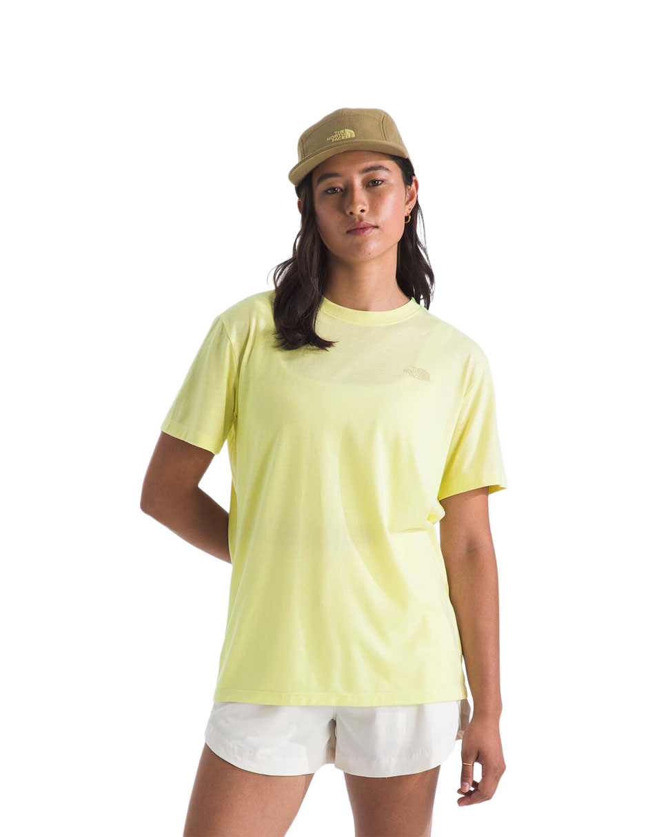 Playera deportiva The North Face W S/S Tri Blend Tee de mujer