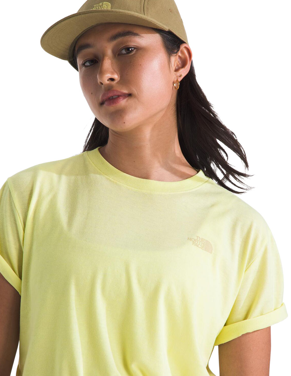 Playera deportiva The North Face W S/S Tri Blend Tee de mujer