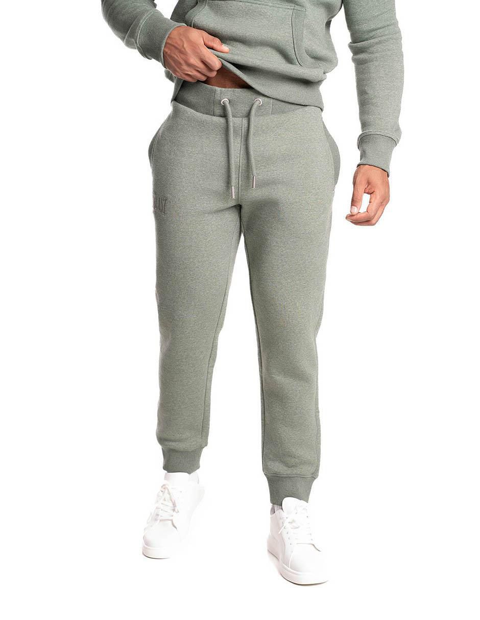 Conjunto deportivo regular con agujeta para hombre