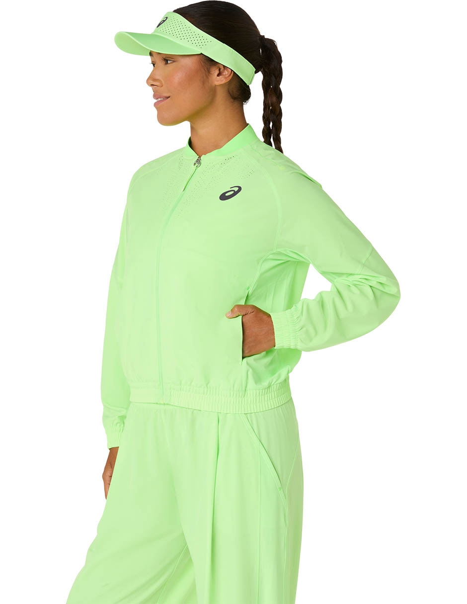 Chamarra para tennis Asics Match Jacket de mujer