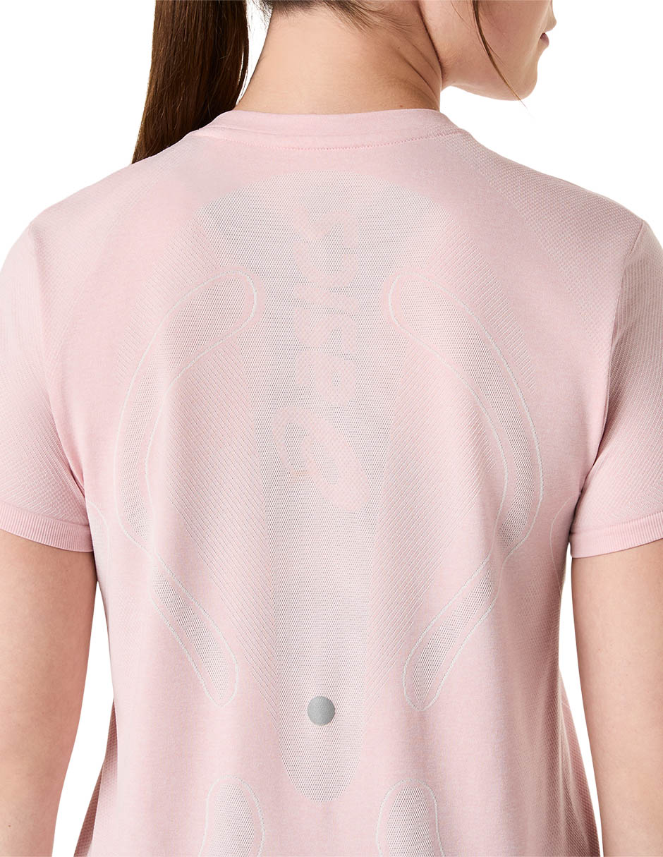 Playera deportiva para correr Asics de mujer