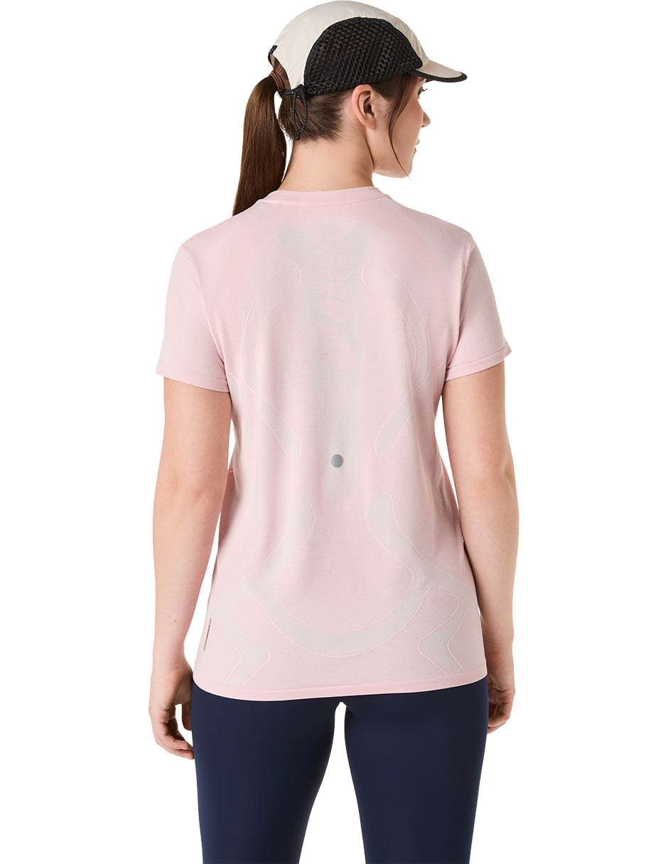 Playera deportiva para correr Asics de mujer