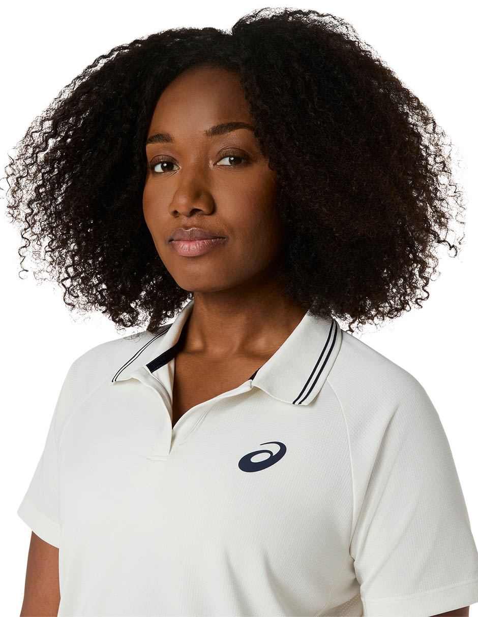 Playera polo asics mujer tennis