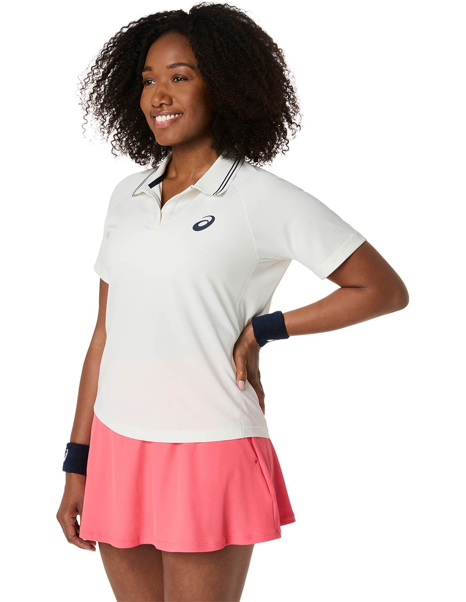 Playera polo asics mujer tennis