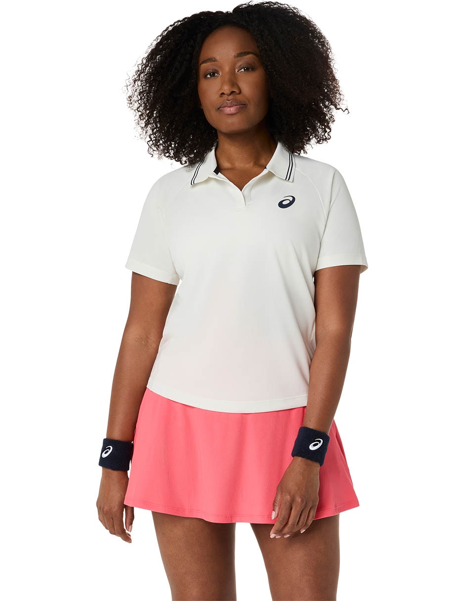Playera polo mujer tennis