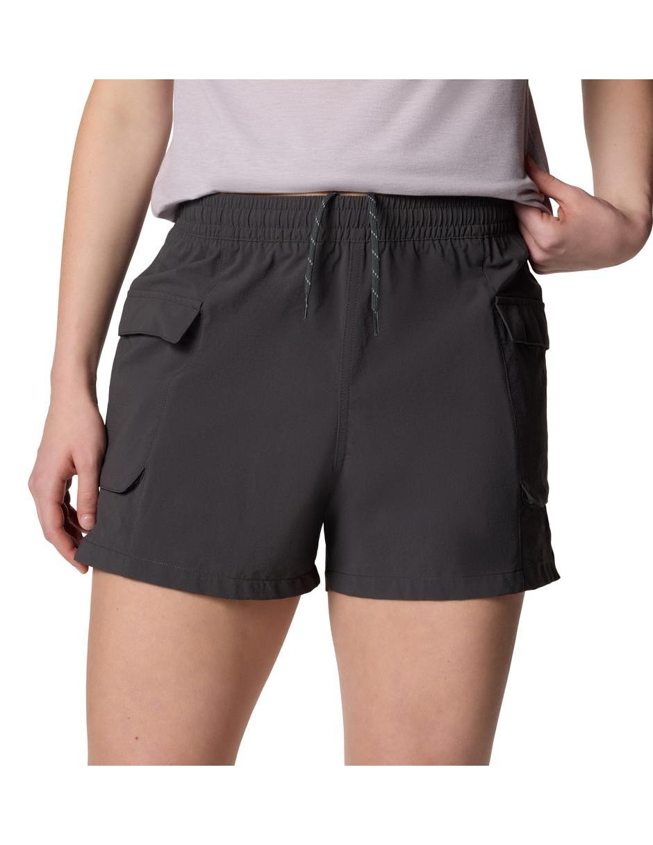 Short con bolsillos para pesca mujer 1