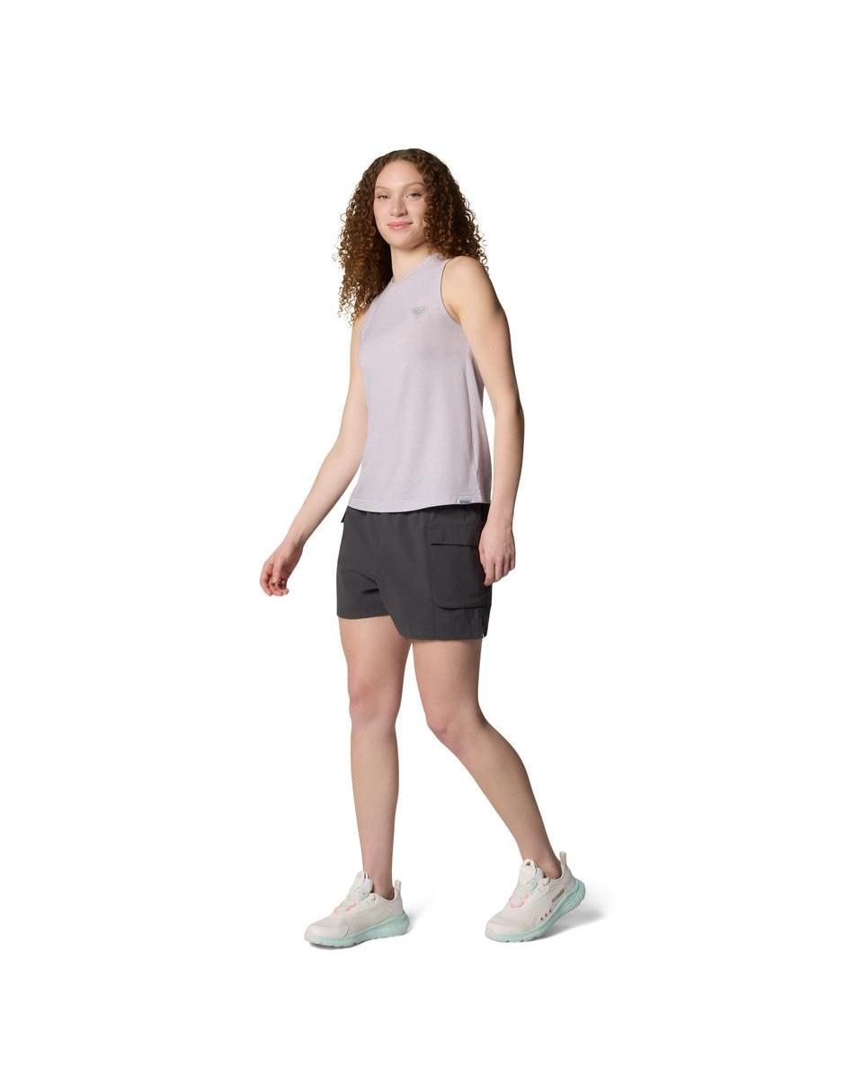 Short con bolsillos para pesca mujer 7