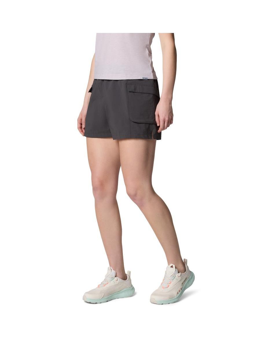 Short con bolsillos para pesca mujer 8