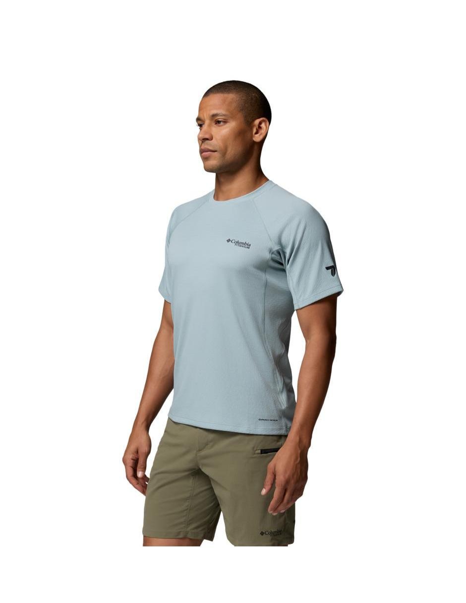 Playera deportiva térmica para senderismo de hombre 3