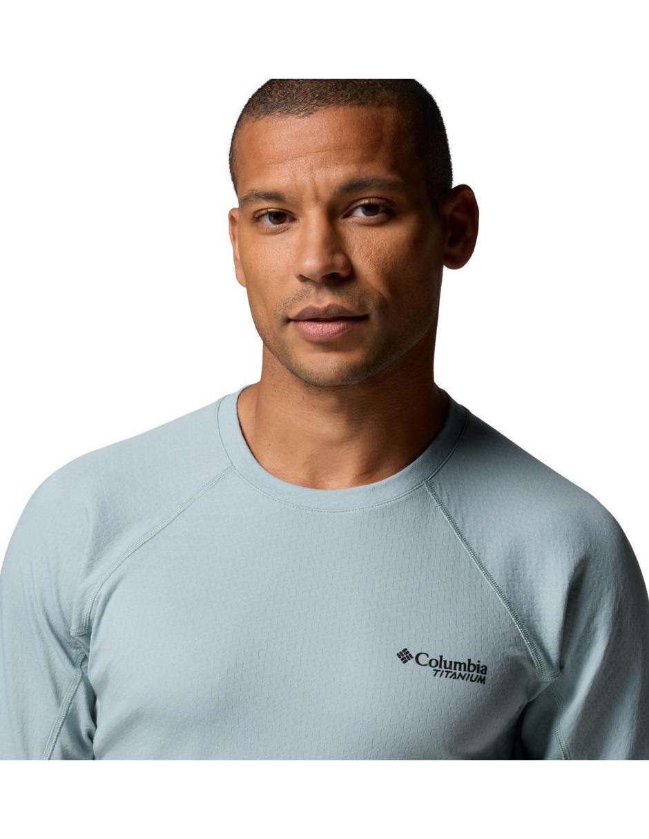 Playera deportiva térmica para senderismo de hombre 4