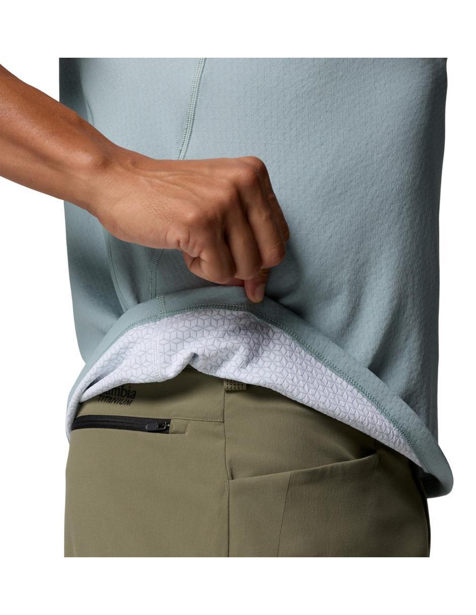 Playera deportiva térmica para senderismo de hombre 6