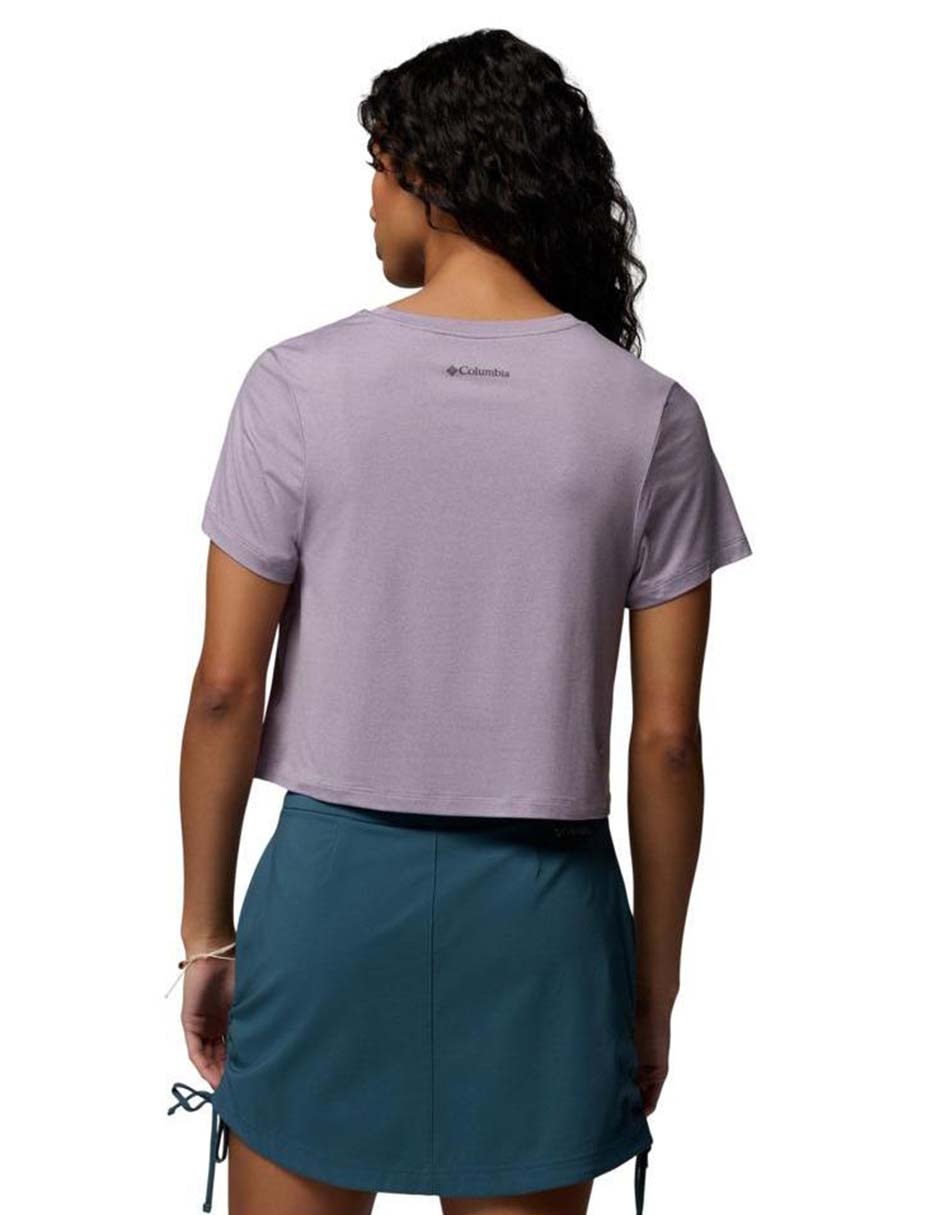 Playera deportiva casual Columbia de mujer