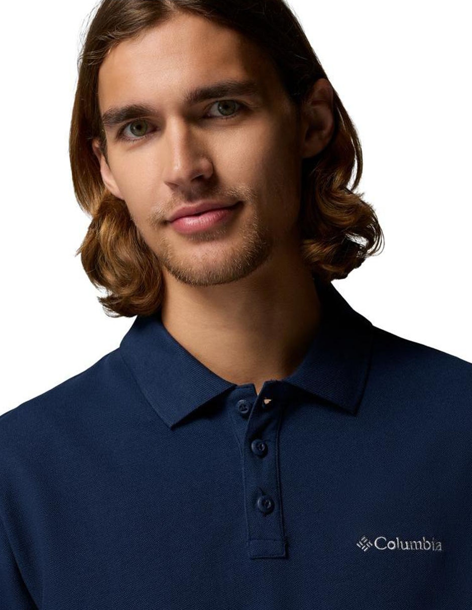 Playera tipo polo Columbia de hombre