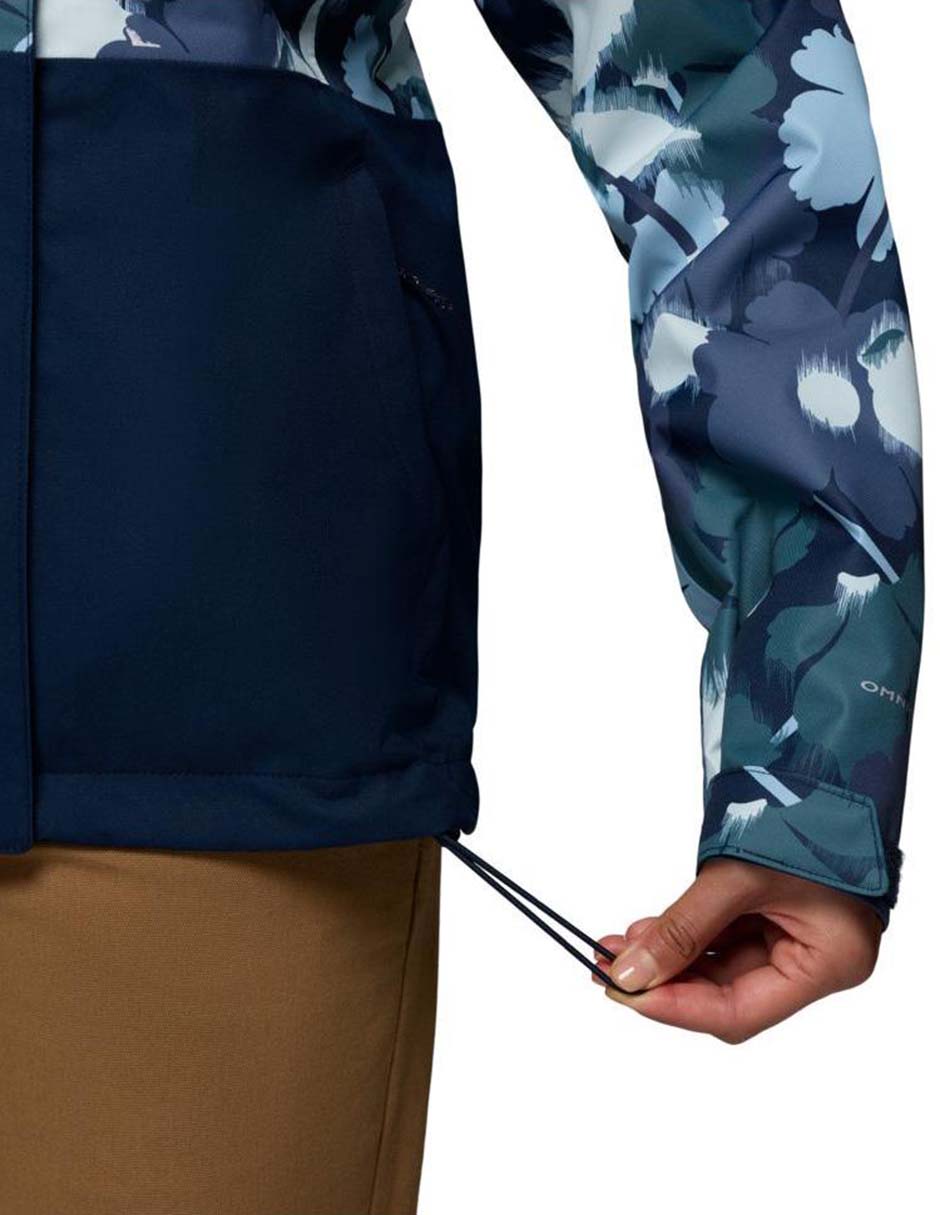 Chamarra impermeable para outdoor Columbia de mujer