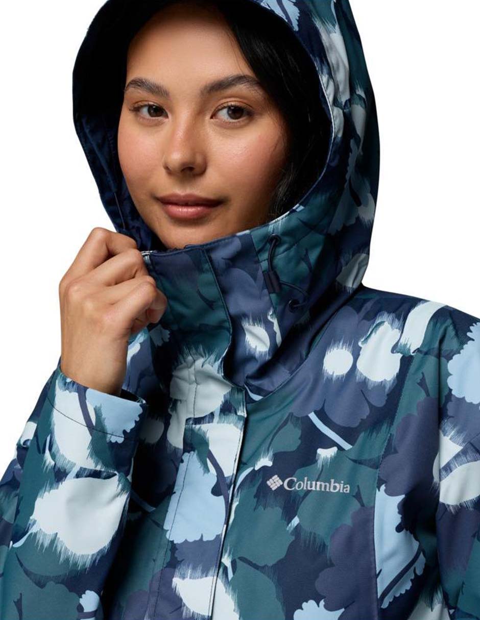 Chamarra impermeable para outdoor Columbia de mujer